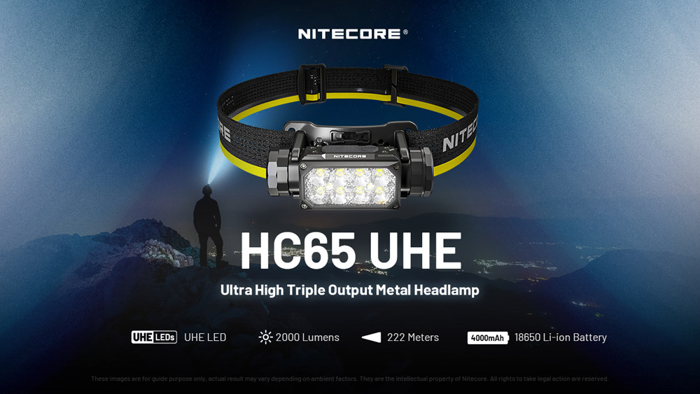 Nitecore HC65 UHE 2