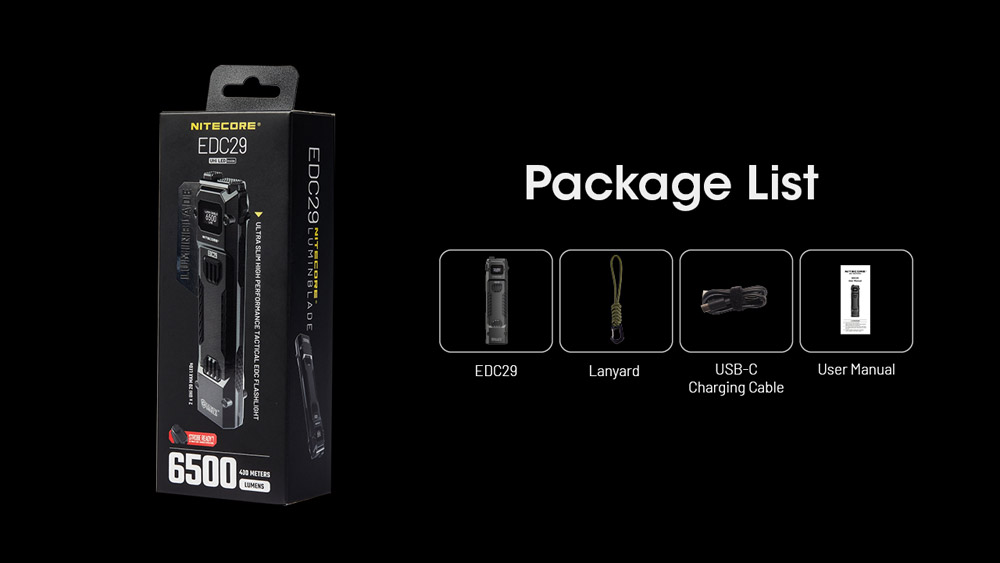 Nitecore EDC29 25